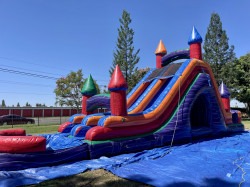 22ft Dual Backload Water slide