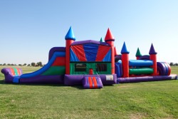 Colorful 49ft Obstacle Coarse-Dry