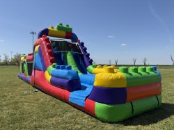 47 Mega Blocks Wet/Dry Obstacle Course