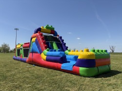 47 Mega Blocks Wet/Dry Obstacle Course