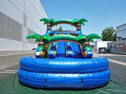 DJI 0990 1756170762 15ft Blue Lagoon Double Lane Waterslide