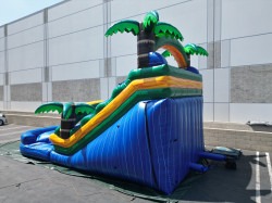 DJI 0992 1756170762 15ft Blue Lagoon Double Lane Waterslide