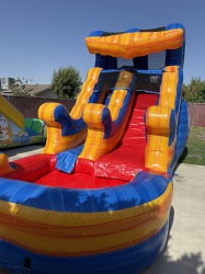 13ft Blazing Waterslide